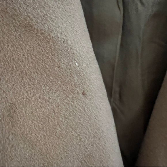 Gianni Versace Vintage 100% Wool Wrap-Tie Shoulder Pads Blazer Jacket Beige 10 - Picture 17 of 17